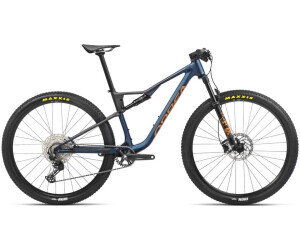 Orbea Oiz H30 Full Suspension MTB Shimano Deore 12S 29'' Moondust Blue Leo Orange 2023-fastbike-2