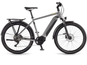 Winora Sinus iX10 Trekking E-Bike Herren 27,5 500Wh hellgrau