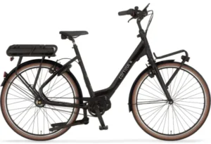 Hollandrad E Bike Damen Mittelmotor 28 Zoll Cortina E C Schwarz Fahrrad 600x409 1.webp